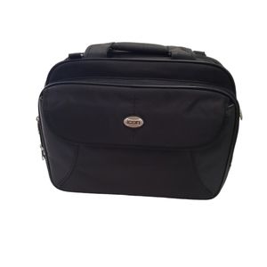 New Black Icon Laptop Briefcase Notebook Bag and Multipocket Organizer Bag